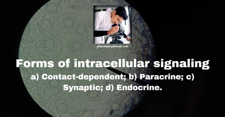 Forms of intracellular signaling