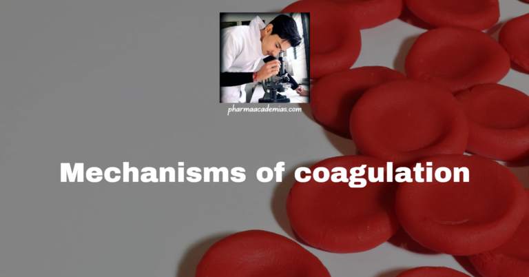 Mechanisms of coagulation