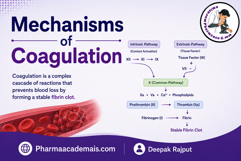 Mechanisms of coagulation