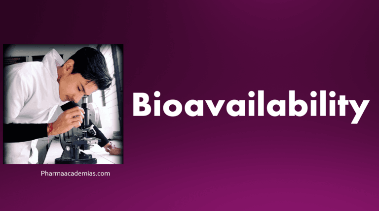 Bioavailability