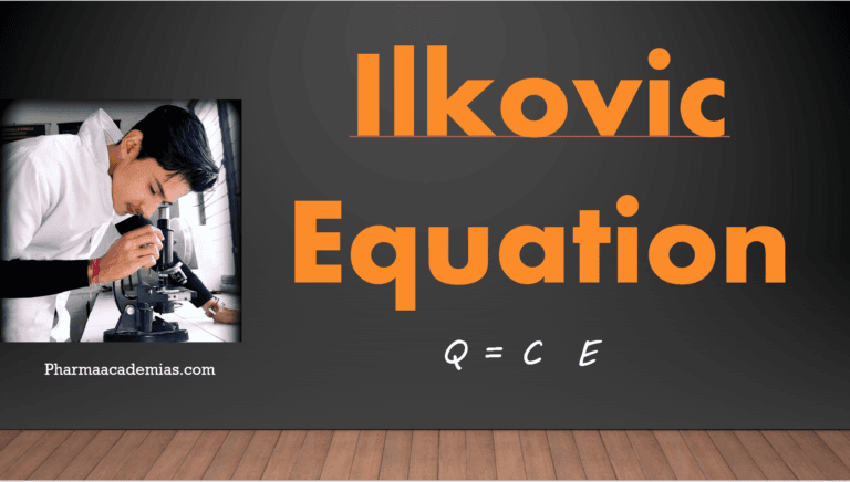 Ilkovic equation