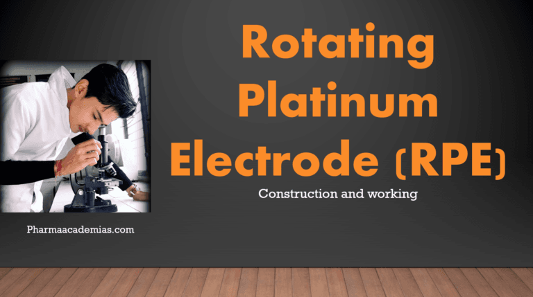 Rotating Platinum Electrode (RPE)