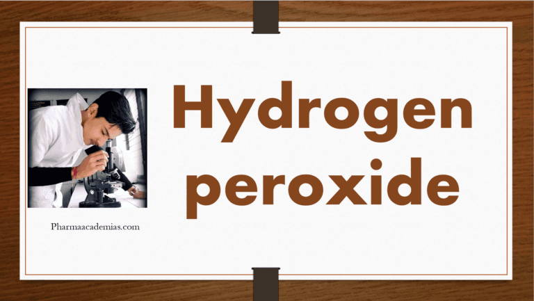Hydrogen peroxide- Uses, Storage