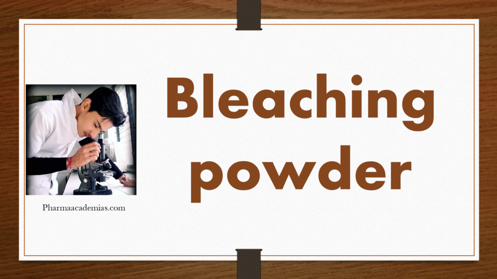Screenshot 2023 11 04 182327 Bleaching powder