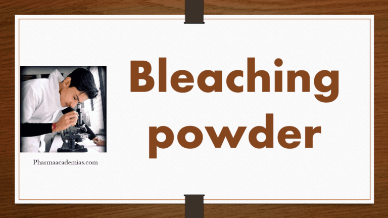 Bleaching powder