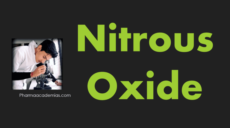 Nitrous Oxide as Medicinal Gases