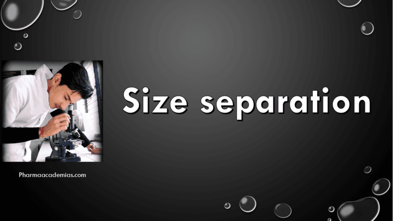 Size separation