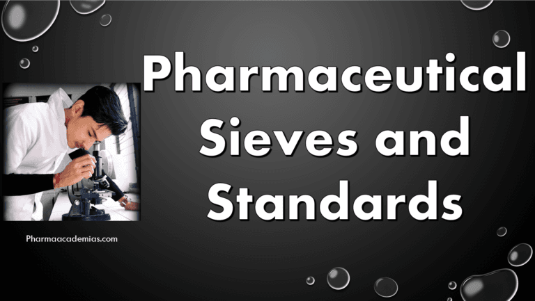 Pharmaceutical Sieves and Standards