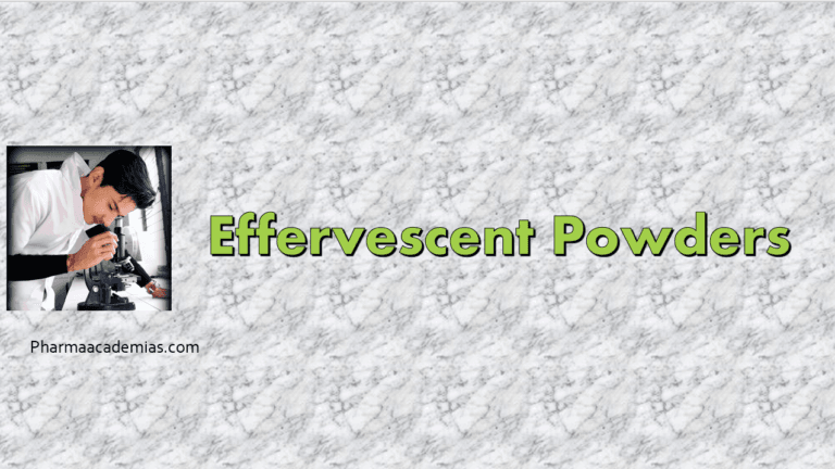 Effervescent Powders