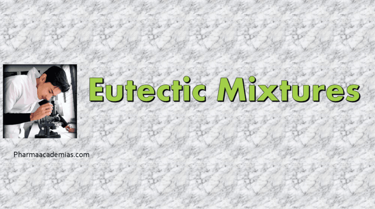 Eutectic Mixtures