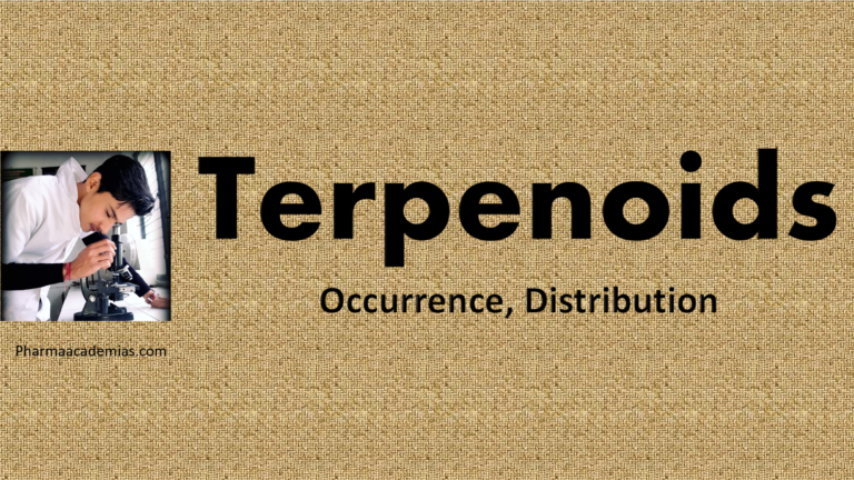 Terpenoids – Occurrence, Distribution