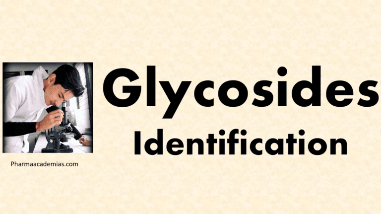 Identification of Glycosides