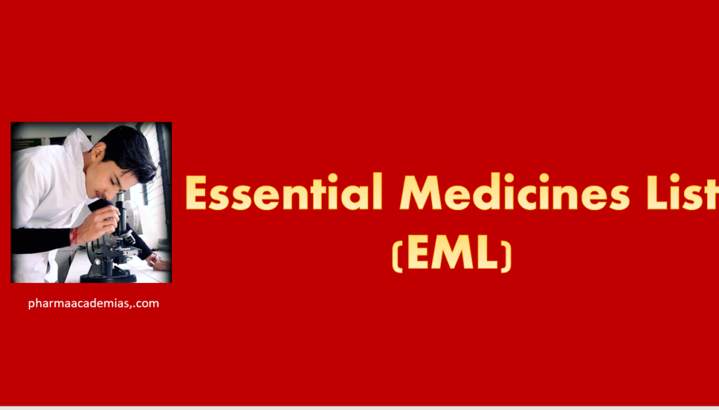 Screenshot 2023 11 21 142940 Essential Medicines List (EML)