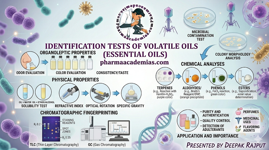 Identification Tests of Volatile Oils
