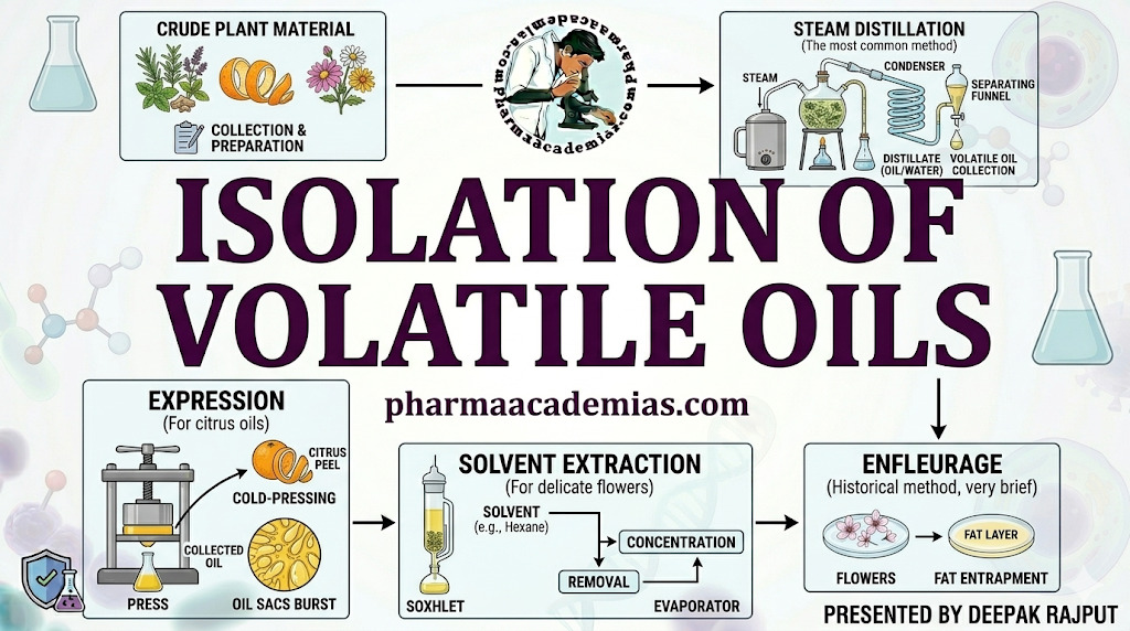 Isolation of Volatile Oils