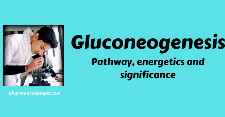 Gluconeogenesis: Pathway, energetics and significance