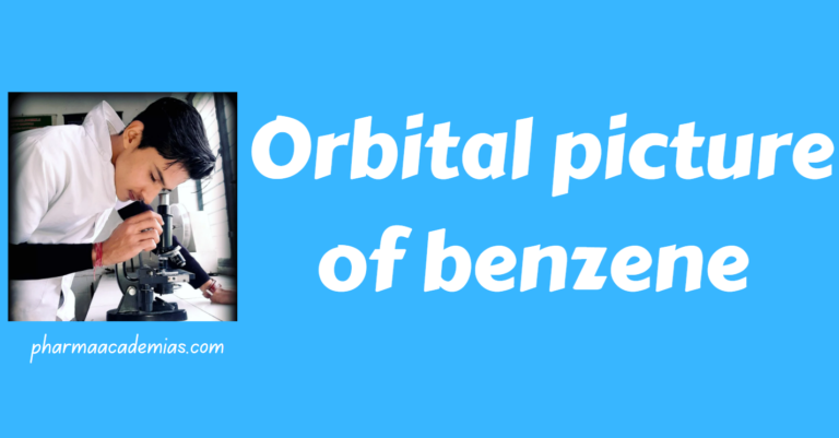 Orbital picture of benzene