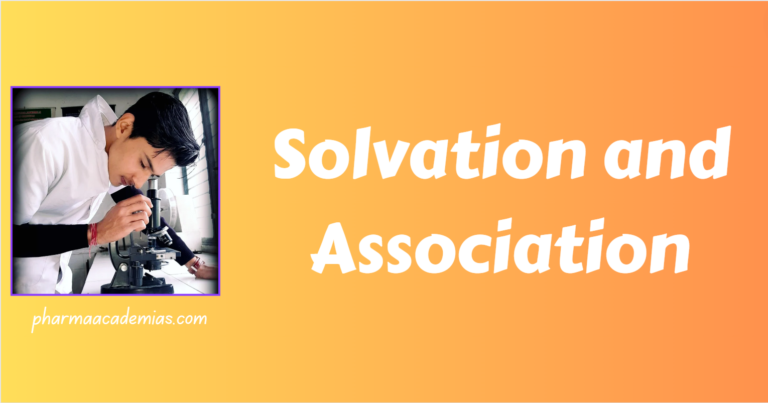 Solvation and Association