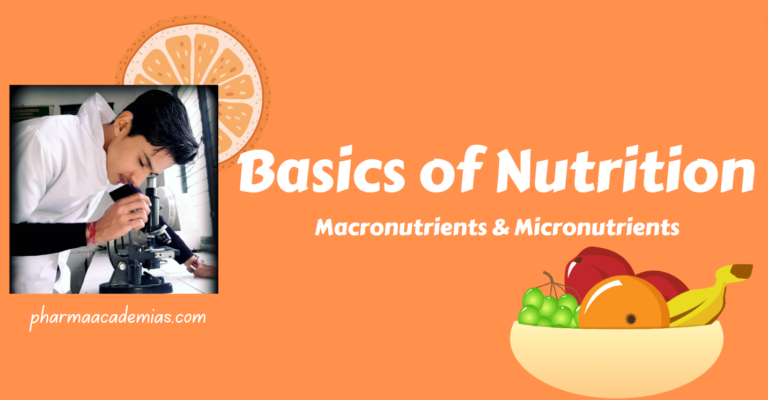 Basics of Nutrition – Macronutrients & Micronutrients