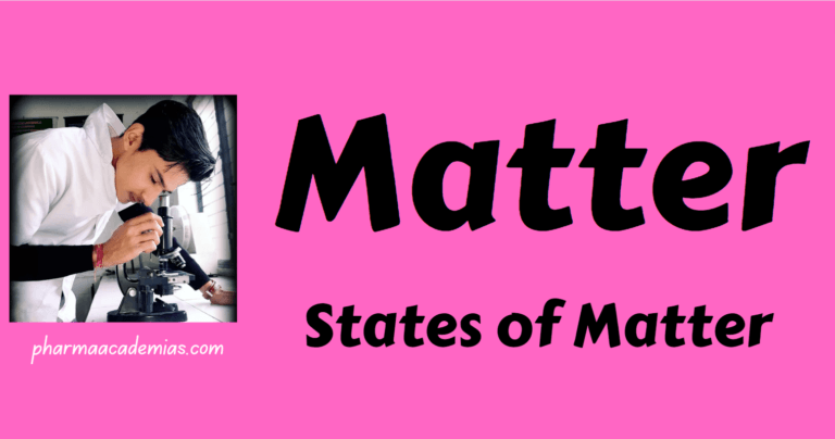 Matter – States of Matter