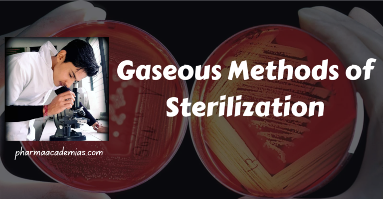 Gaseous Methods of Sterilization
