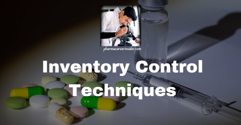 Inventory Control Techniques