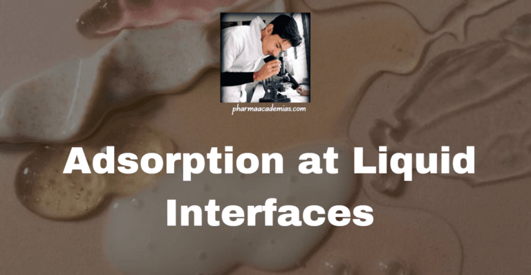 Adsorption at Liquid Interfaces