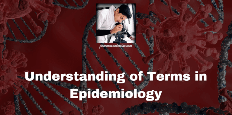 Understanding of Terms in Epidemiology