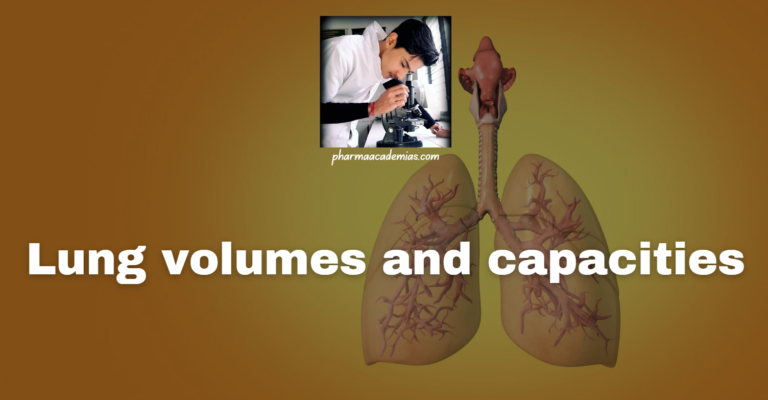 Lung volumes and capacities