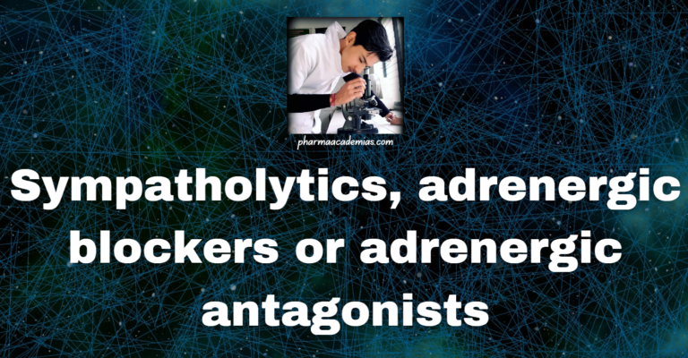 Sympatholytic