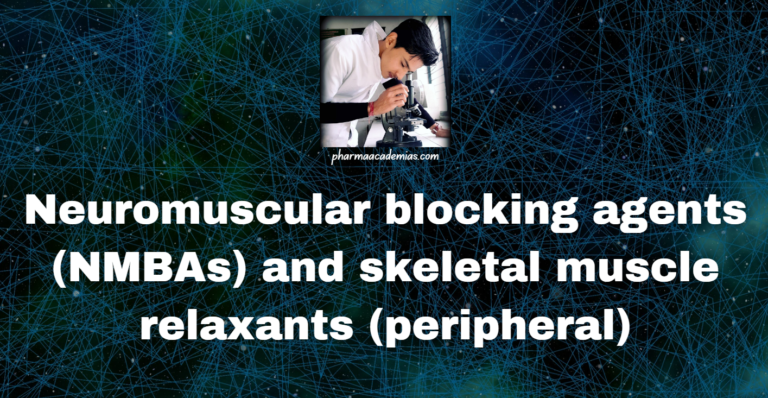 Neuromuscular blocking agents and skeletal muscle relaxants