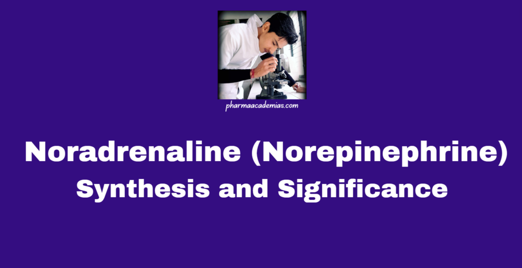 Screenshot 2024 06 10 190511 Noradrenaline (Norepinephrine): Synthesis and Significance