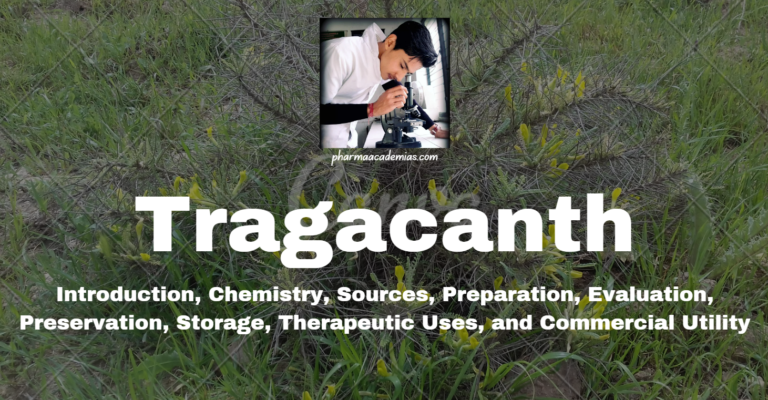 Tragacanth: A Comprehensive Study of its Chemistry, Sources, Preparation, Evaluation, Preservation, Storage, Therapeutic Uses, and Commercial Utility