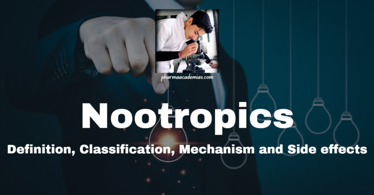 Nootropics: Classification and uses