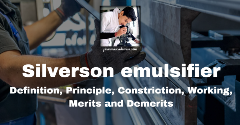 Silverson Emulsifier in Pharmaceutical Mixing