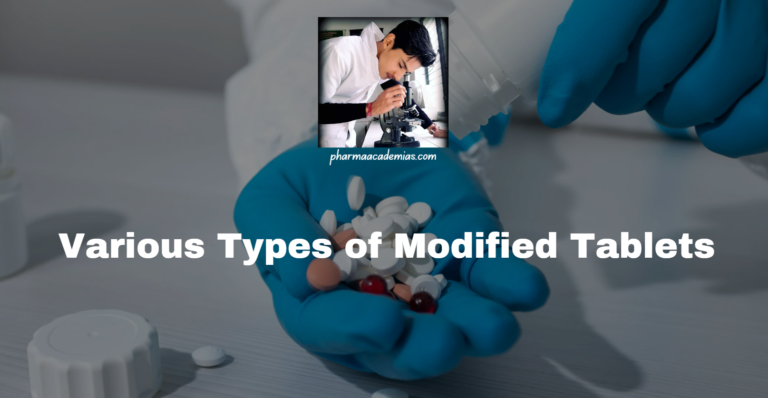 Types of Modified Tablets