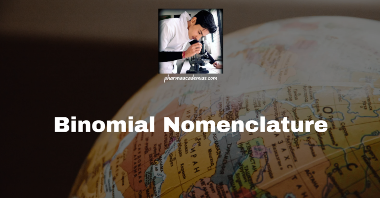 Binomial Nomenclature