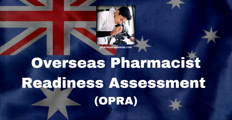 Overseas Pharmacist Readiness Assessment (OPRA)