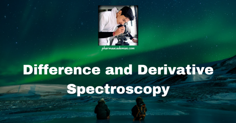 Difference and Derivative Spectroscopy