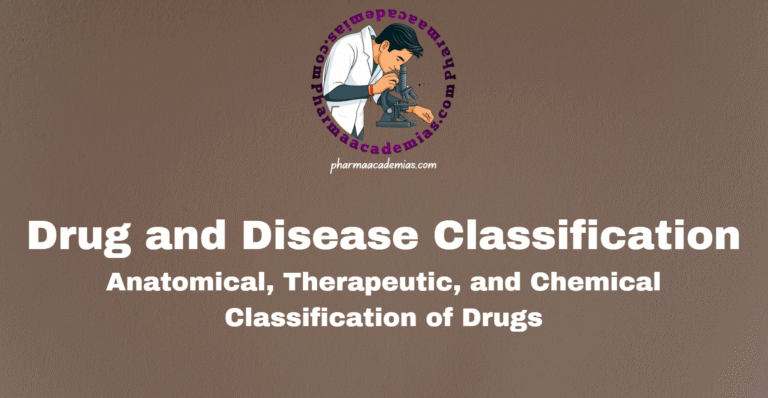 Drug and disease classification