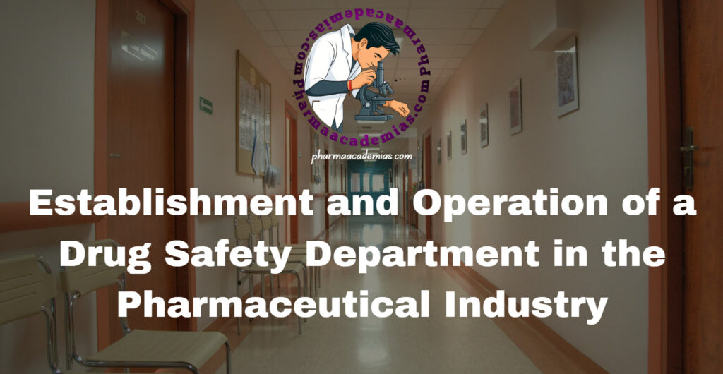 Drug Safety Department