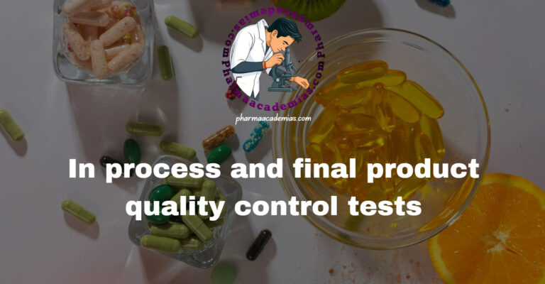 Soft Gelatin capsules: Quality control