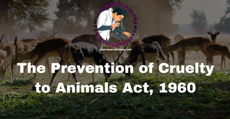 The Prevention of Cruelty to Animals Act, 1960