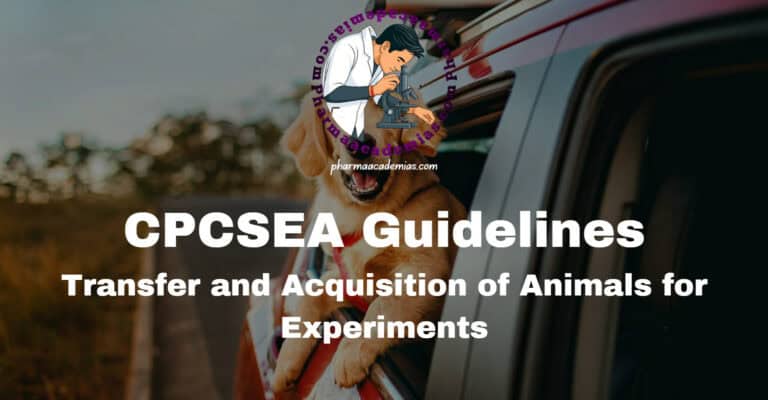 CPCSEA Guidelines