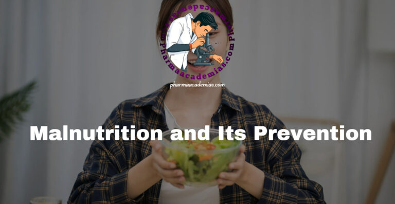 Malnutrition and Its Prevention