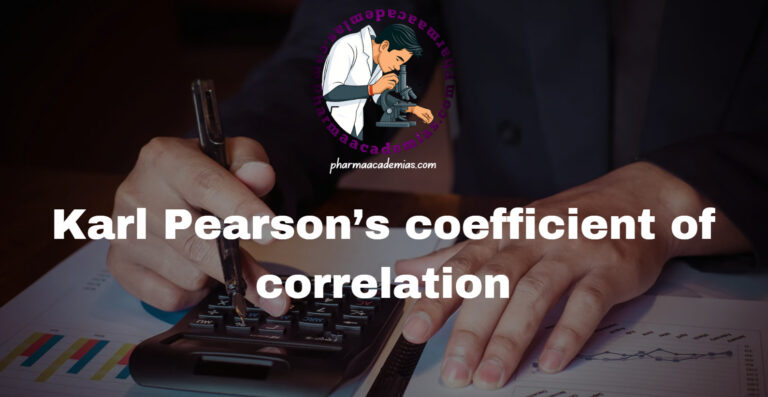 Karl Pearsons Coefficient of Correlation