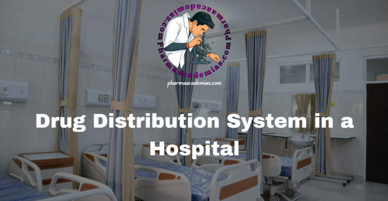 Drug Distribution System in a Hospital