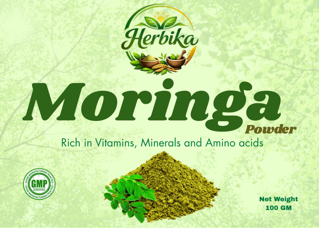 Moringa Powder front 1 मोरिंगा पाउडर क्या है? फायदे, उपयोग, बीमारी, सेवन विधि और पूरी जानकारी