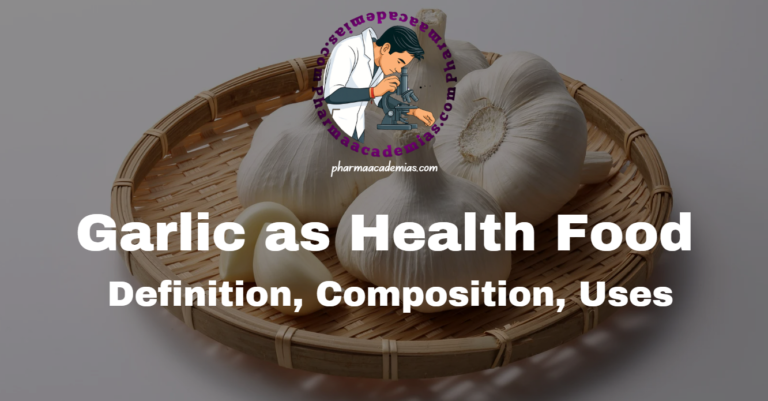 Garlic as Health Food
