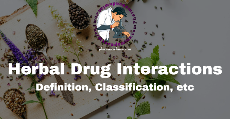Herbal Drug Interactions